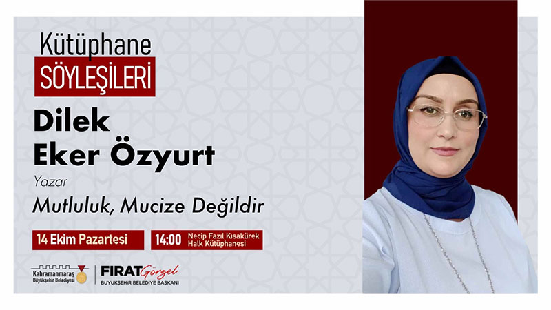 kutuphane soylesileri yazar ozyurt ile devam edecek