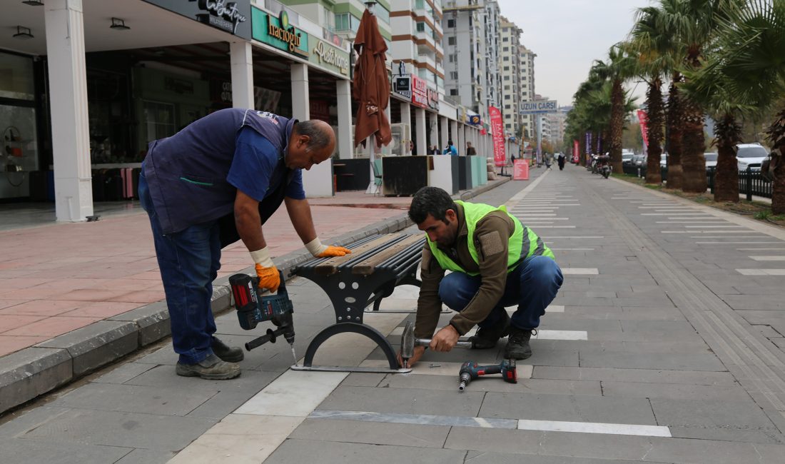 Çalışmalarla, yaya sirkülasyonunun yoğun