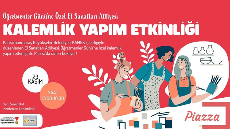 Etkinlik saat 13.00’da başlayıp