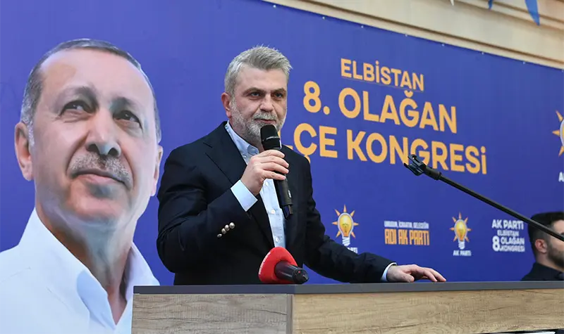 Kongrede konuşan Büyükşehir Belediye