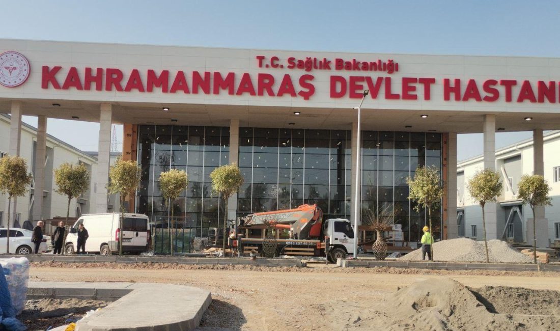 Kahramanmaraş’ta 400 Yataklı Devlet