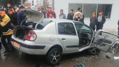 Kahramanmaraş’ta trafik kazası: 2 yaralı