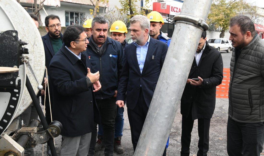 Dulkadiroğlu’nda gerçekleştirilen altyapı temizlik çalışmalarını yerinde inceleyen Başkan Görgel, “Bugüne