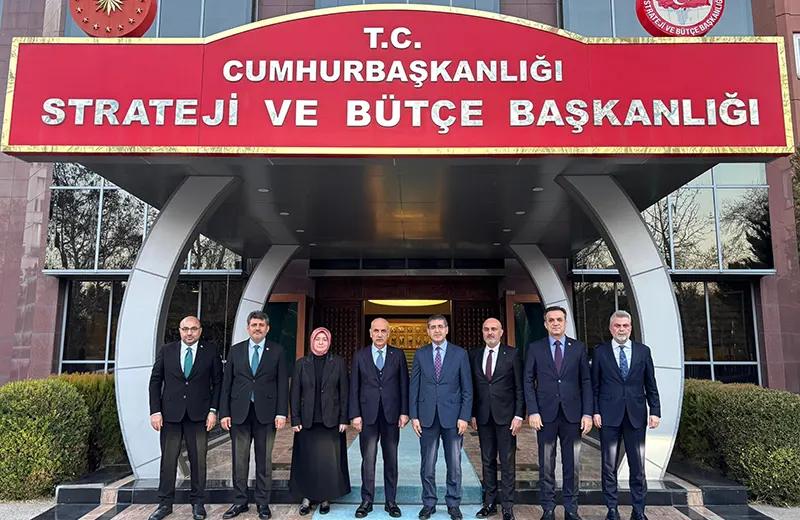 Cumhurbaşkanlığı Strateji ve Bütçe Başkanı İbrahim Şenel ile bir araya