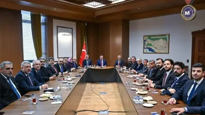 Başkan Kalın;”Toplantıya, Sağlık Bakanımız Sayın Kemal Memişoğlu, Kahramanmaraş Valimiz, milletvekillerimiz,