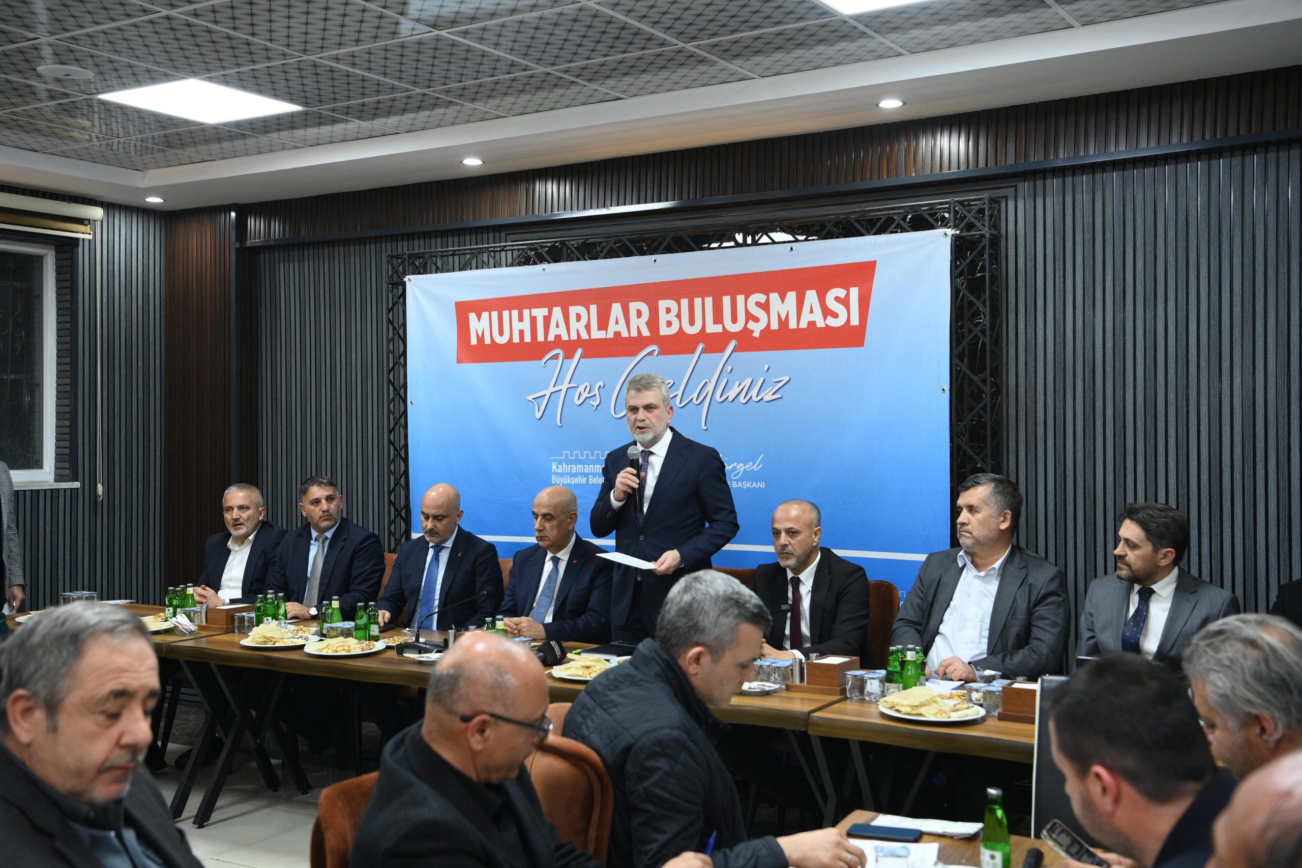 Görgel Açıkladı; Büyükşehir’den Afşin’e Yeni Yatırımlar 1 Muhtarlar Bulusmasi ()