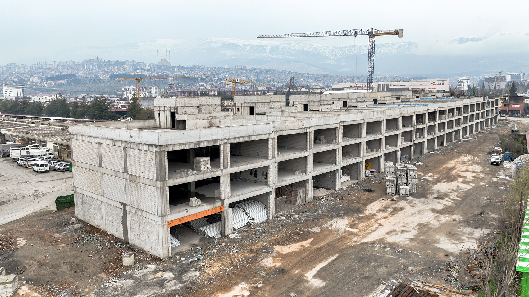 Ticaretin Yeni Merkezi Yükseliyor: Toptancılar Sitesi 2 Toptancilar Sitesi Havadan ()