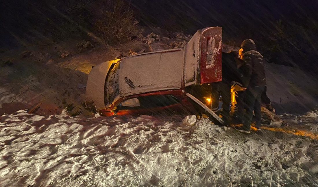 Edinilen bilgiye göre; Afşin-Göksun karayolu üzerinde seyir halinde olan sürücü,