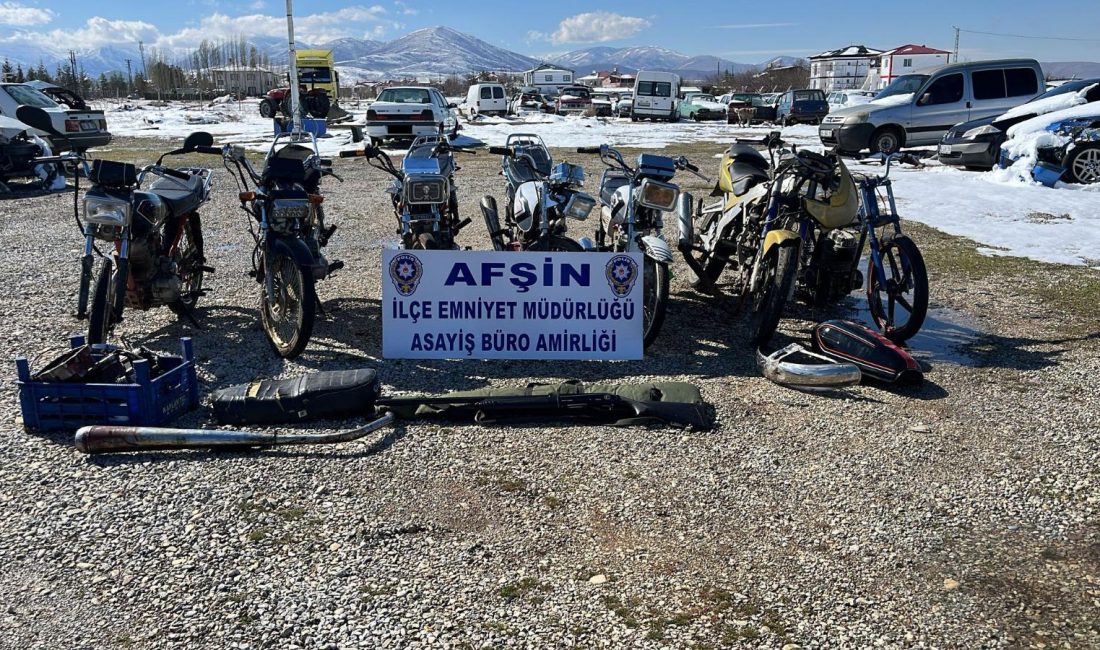 Edinilen bilgilere göre, bir otoparkta 7 motosikletin çalınması ile ilgili