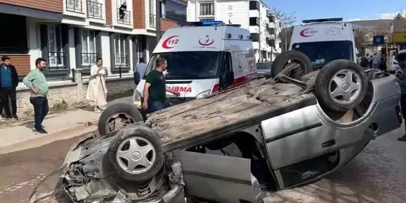 Olay, Elbistan ilçesi Pınarbaşı Caddesi’nde meydana geldi. 44 DL 262