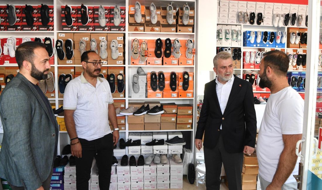 Samimi ortamda gerçekleşen buluşmalarda Başkan Görgel’e, AK Parti Dulkadiroğlu İlçe