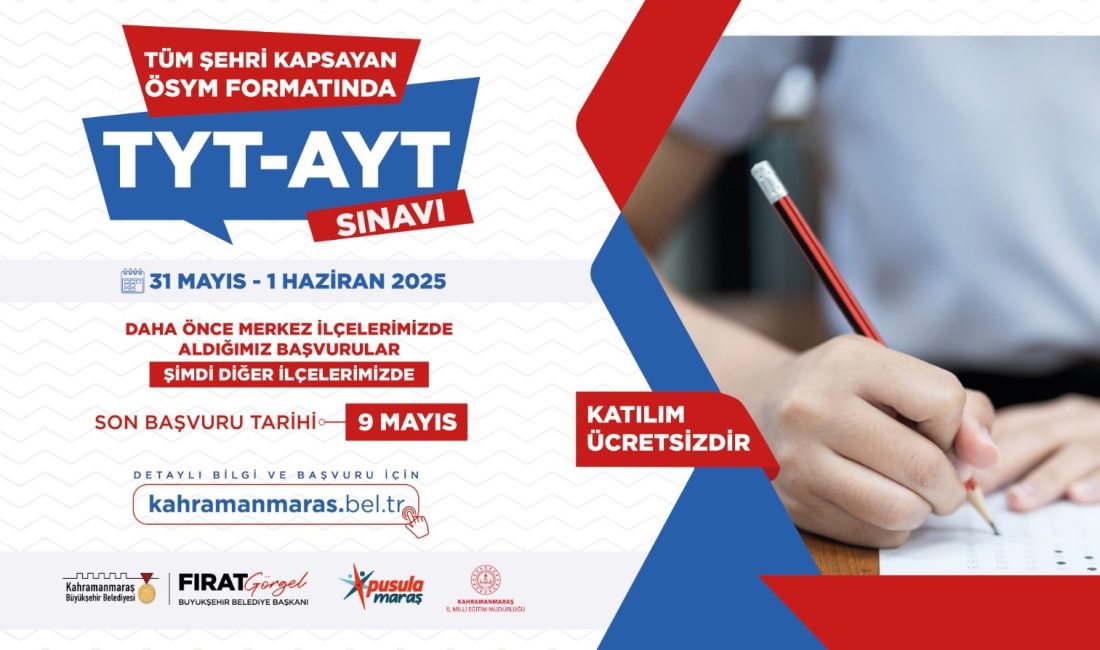 Kahramanmaraş Büyükşehir Belediyesi ile İl Milli Eğitim Müdürlüğü iş birliğinde