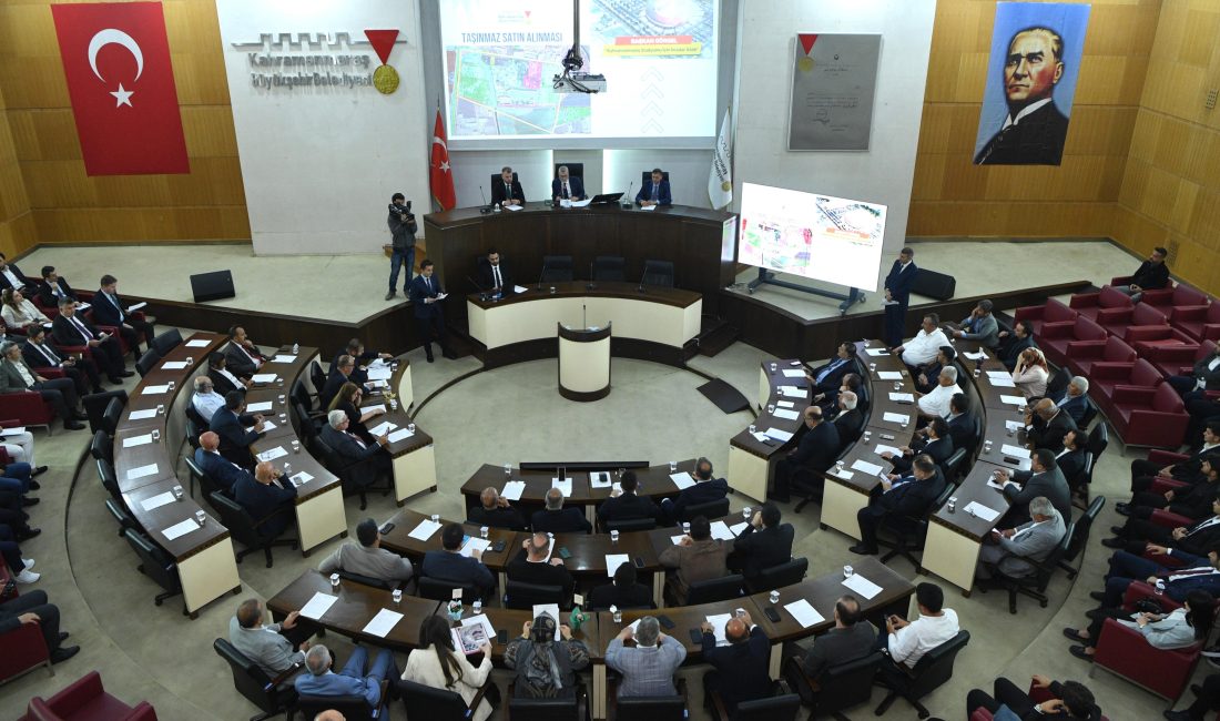 Kahramanmaraş Büyükşehir Belediyesi Mayıs Ayı Olağan Meclis Toplantısı, Büyükşehir Belediye