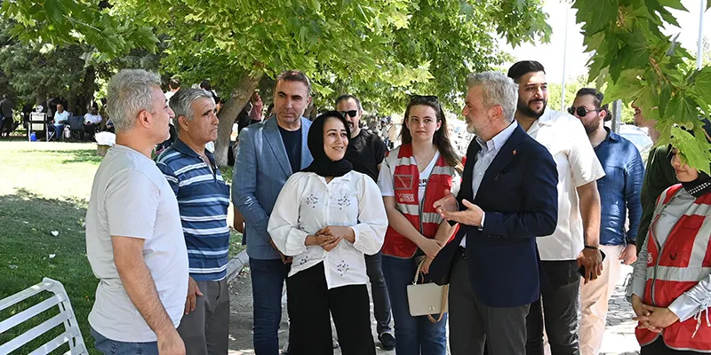 Kahramanmaraş Büyükşehir Belediye Başkanı Fırat Görgel, Yükseköğretim Kurumları Sınavı (YKS)