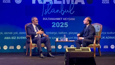 Bugün Türkiye Basın Federasyonu tarafından düzenlenen ‘Gazeteciler Nöbette: Filistin İçin