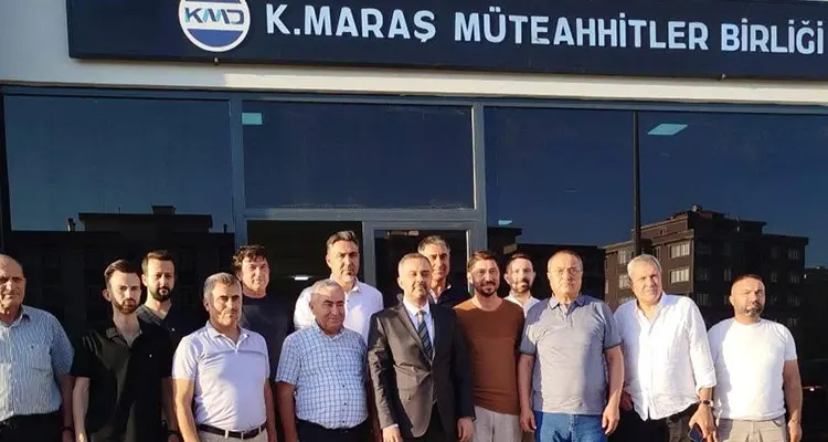 Onikişubat Belediye Başkanımız Sayın Hanifi Toptaş, Müteahhitler Birliği’nde bizlere hayırlı