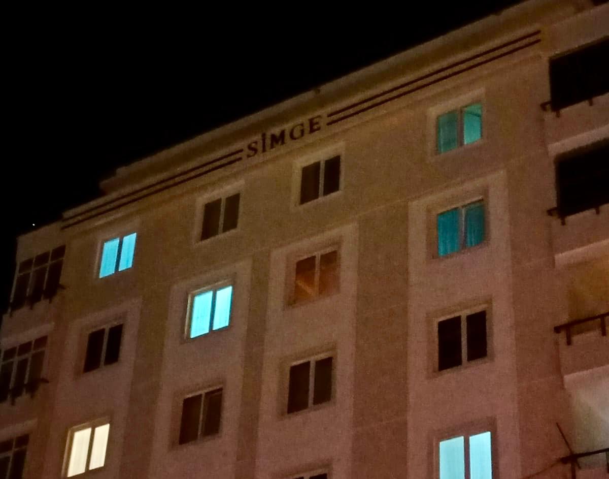 Kahramanmaraş’ta gece lambası itfaiye ekiplerini alarma geçirdi 1 IMG WA