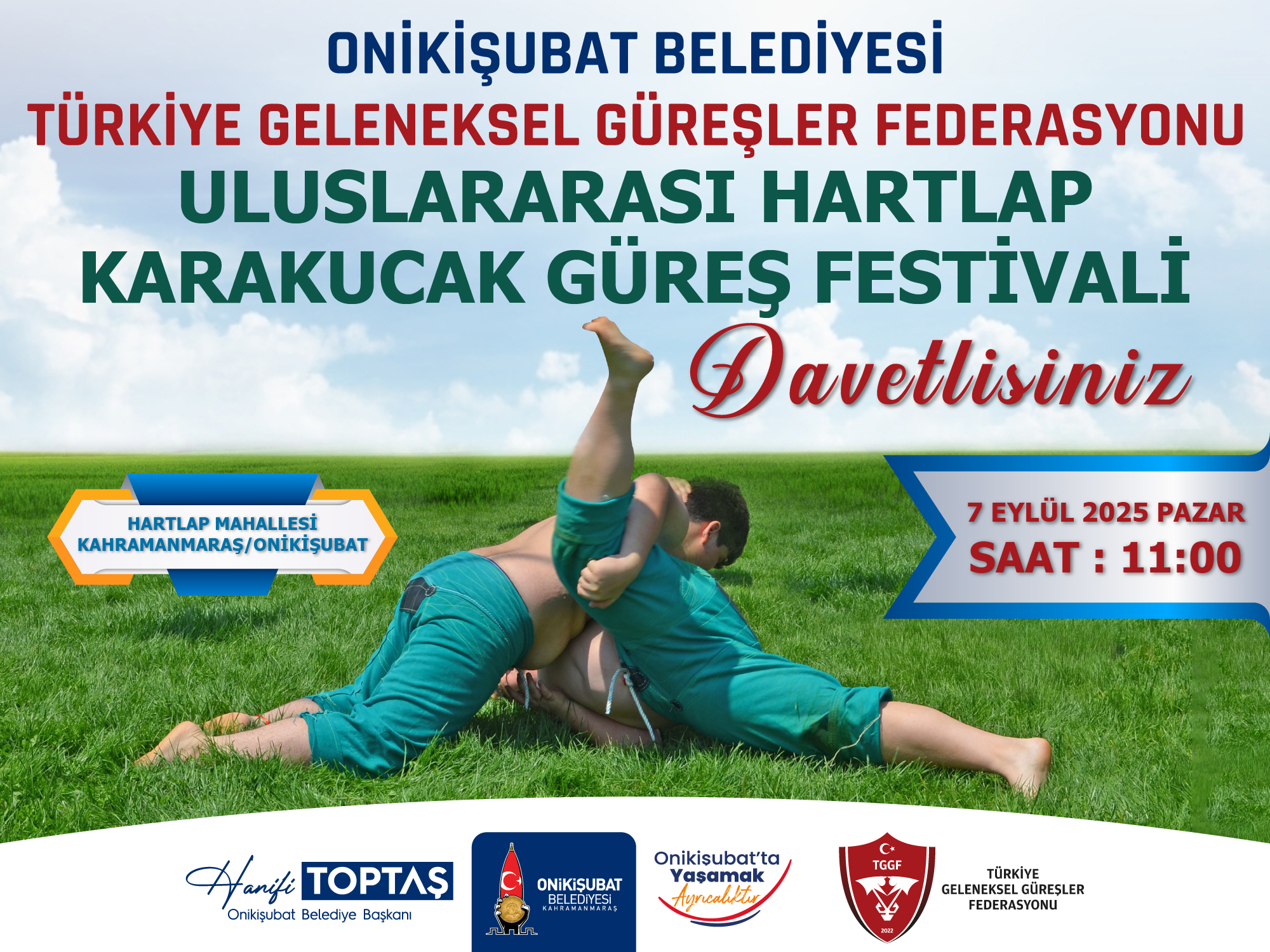 Uluslararasi Karakucak Gures Festivali Led x px