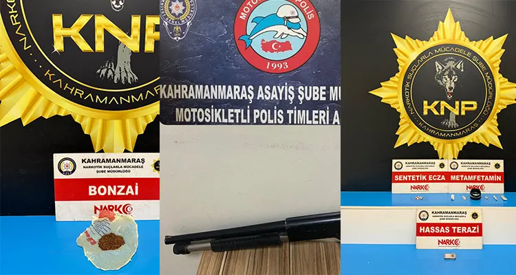 Çeşitli suçlardan aranan 34 kişi, uyuşturucu madde ticareti yaptığı belirlenen