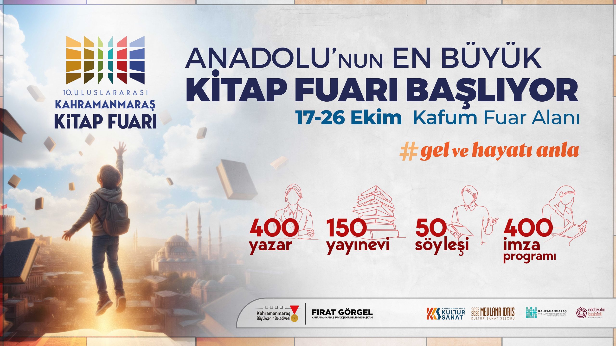 Şiir ve Edebiyatın Başkentinde Kitap Şöleni Başlıyor 1 Kitap Fuari