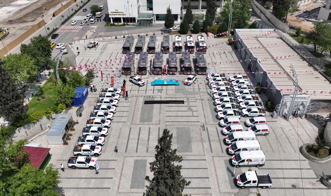 Kahramanmaraş Büyükşehir Belediyesi, şehir genelinde yürütülen çalışmaların hız kazanması ve