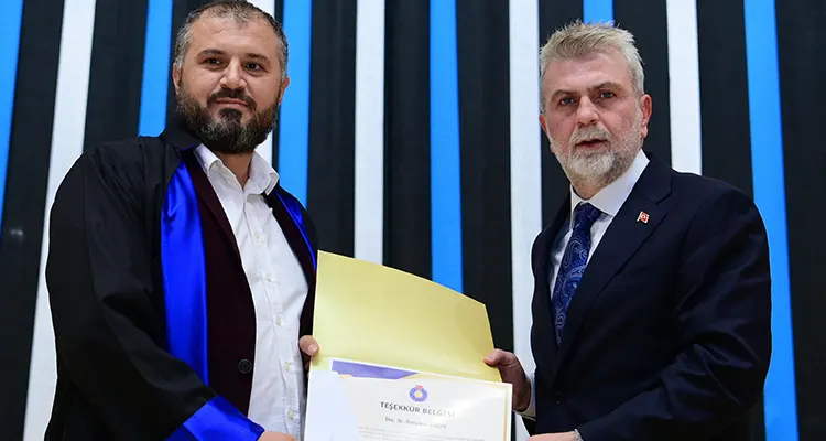 KSÜ’nün 2025–2026 Akademik Yılı açılış törenine katılan Kahramanmaraş Büyükşehir Belediye