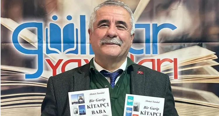kitapci baba ahmet sandal kahramanmaras kitap fuarina geliyor