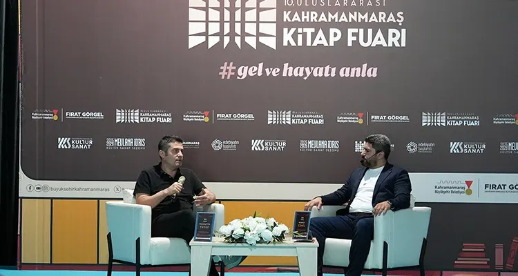 Uluslararası Kahramanmaraş Kitap Fuarı’nda Selahattin Yusuf ve Mehmet Cemil, dijital