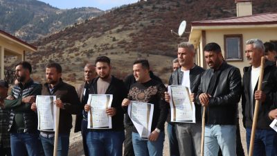 Taşeronlar, Çevre, Şehircilik ve İklim Değişikliği Bakanı Murat Kurum ile