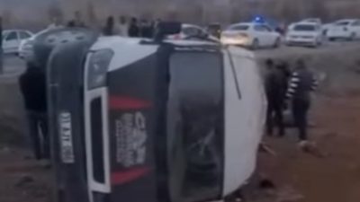 Edinilen bilgilere göre, Değirmendere TOKİ şantiyesinde çalışan işçileri Göksun’a götüren