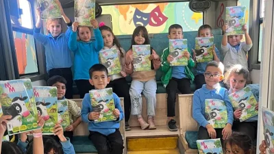 Kahramanmaraş Büyükşehir Belediyesi’nin hayata geçirdiği Mobil Çocuk Kütüphanesi, Ekim ayında