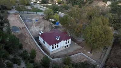 Kahramanmaraş Büyükşehir Belediyesi’nin Dulkadiroğlu Pınarbaşı’nda hayata geçirdiği Çınaraltı Sosyal Tesisleri’nde