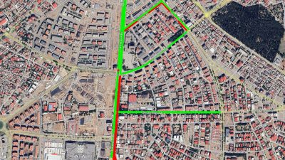 Kahramanmaraş Büyükşehir Belediyesi, şehir merkezinde sürdürülen altyapı imalatları kapsamında bazı