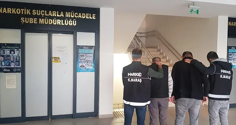 28 Kasım 2025’te Elbistan’da suçüstü yakalanan bir şüphelinin üzerinde ve