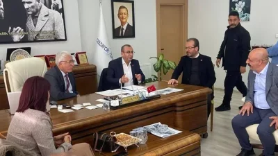 CHP Kahramanmaraş İl Başkanı Ünal Ateş, Pazarcık ilçesinde Belediye Başkanı