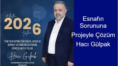 Yeni yılın birlik ve beraberliği güçlendirmesini dileyen Hacı Gülpak, güçlü