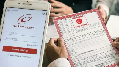 Yeni sistemle birlikte mülk sahipleri, e-Devlet üzerinden kendilerine ait taşınmazı