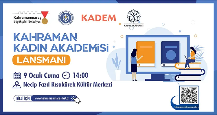 Akademinin tanıtım programı, 9 Ocak Cuma günü saat 14.00’te Necip