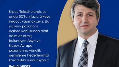 Küresel pazarda rekabet gücünü artırmayı hedeflediklerini belirten Gümüşer, özellikle inovatif