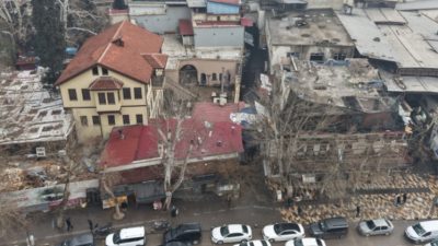 Yıkım çalışmalarının tamamlanmasının ardından hayata geçirilecek sokak sağlıklaştırması projesiyle Katiphan