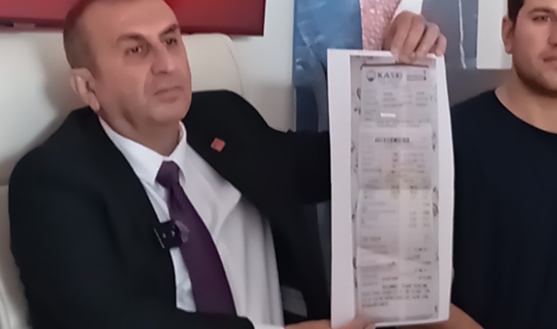 Büyükşehir Belediye Meclisi’nde suya yüzde 35 zam yapıldığının açıklandığını hatırlatan