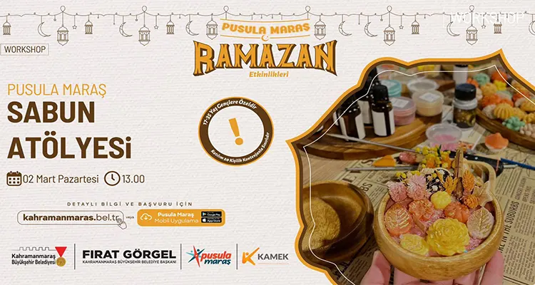 Kahramanmaraş Büyükşehir Belediyesinin gençlik markası Pusula Maraş, Ramazan ayının manevi