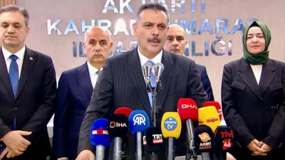 Ramazan ayının ilk cumasını Kahramanmaraş’ta idrak etmekten memnuniyet duyduğunu ifade