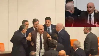 Adalet Bakanı Akın Gürlek ile İçişleri Bakanı Mustafa Çiftçi, göreve