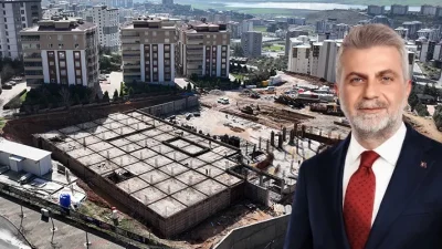 Onikişubat Yamaçtepe Mahallesi’nde yükselen merkezde üstyapı imalatlarına geçildi. Sahada yoğun