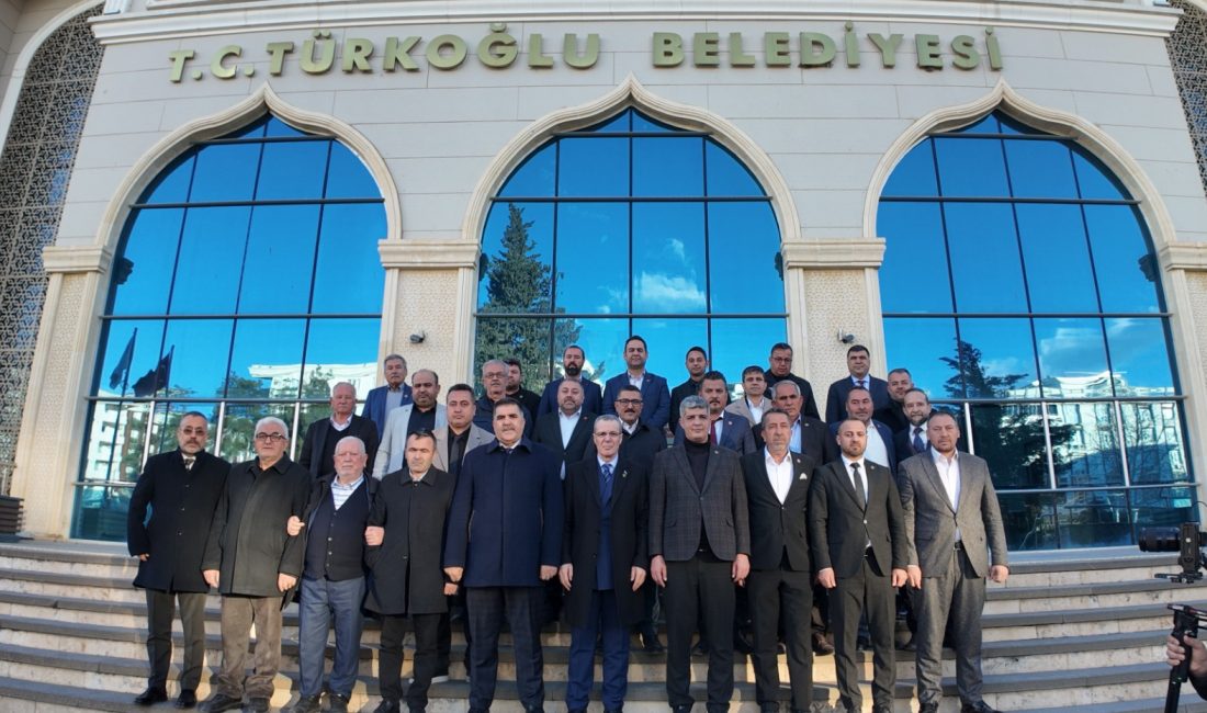 Programına Onikişubat ilçesinde başlayan Osmanağaoğlu, partililerle birlikte Mağralı Mahallesi’nde bulunan