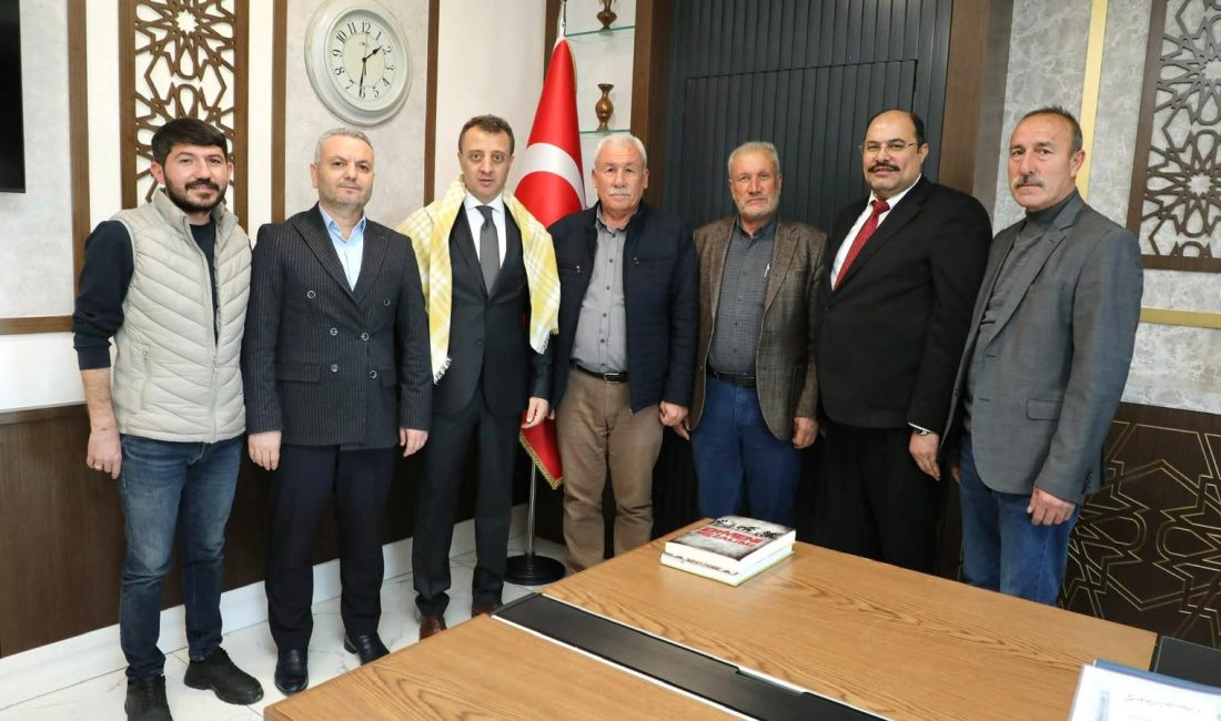 Ziyarete; Eğitim Bir Sen-2 Şube Başkanı KSÜ Prof. Dr. Veli