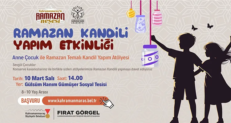 Kahramanmaraş Büyükşehir Belediyesi, Ramazan ayının manevi atmosferini toplumun her kesimine
