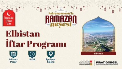 Kahramanmaraş Büyükşehir Belediyesi tarafından Ramazan ayının manevi atmosferini şehir genelinde