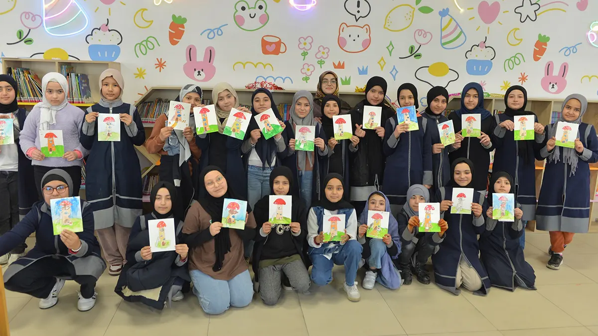 buyuksehirin kutuphane haftasi kutlama programi cocuklar icin ozel bir etkinlikle basladi